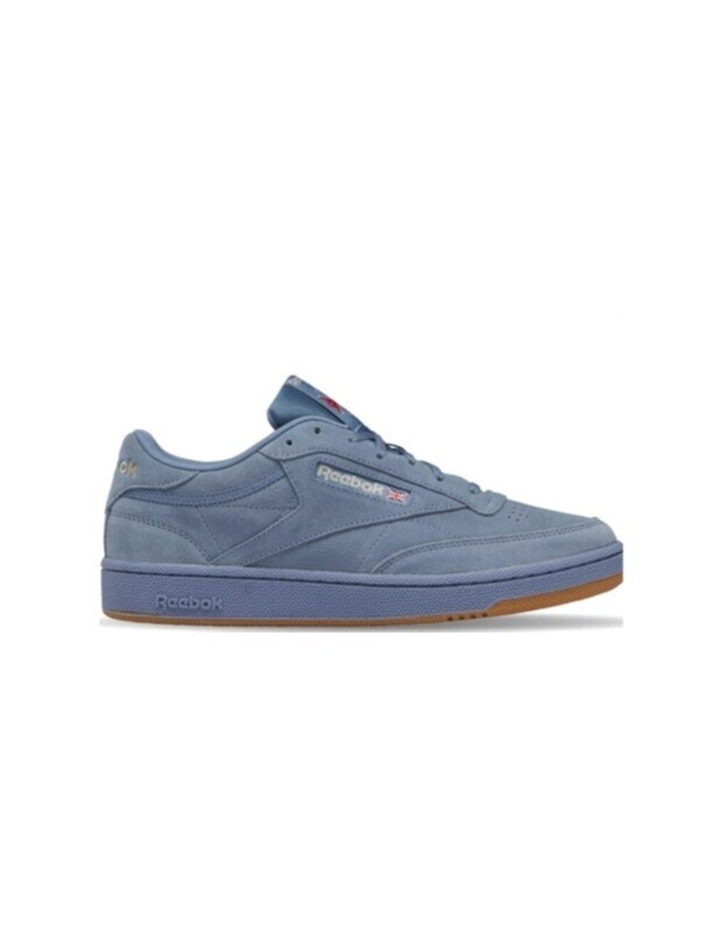 Reebok C 85 Blue Slate Suede Sneakers Size 7.5 US / 6 UK